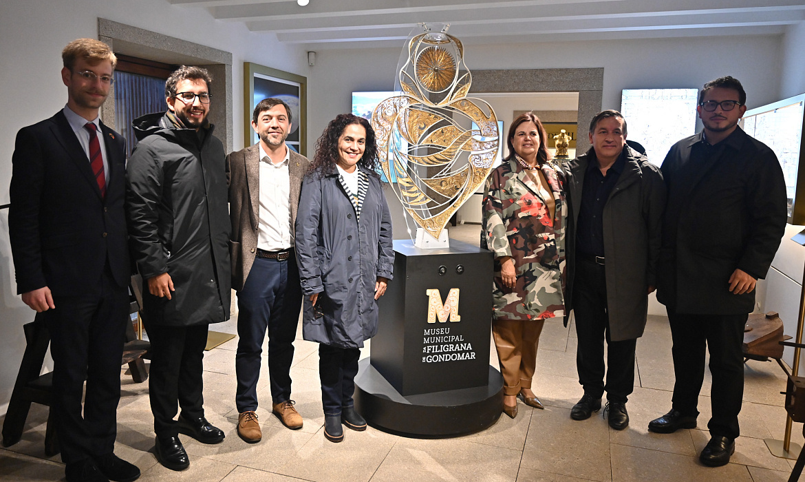 A delegation from the Colombian Embassy in Portugal visited Gondomar